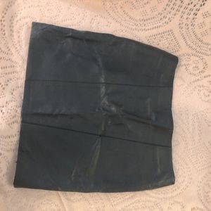 leather mini from imported Parisian boutique